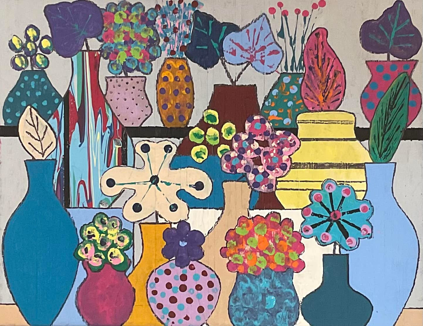 “IMAGINARY BOTANICALS/42“ 14x18
