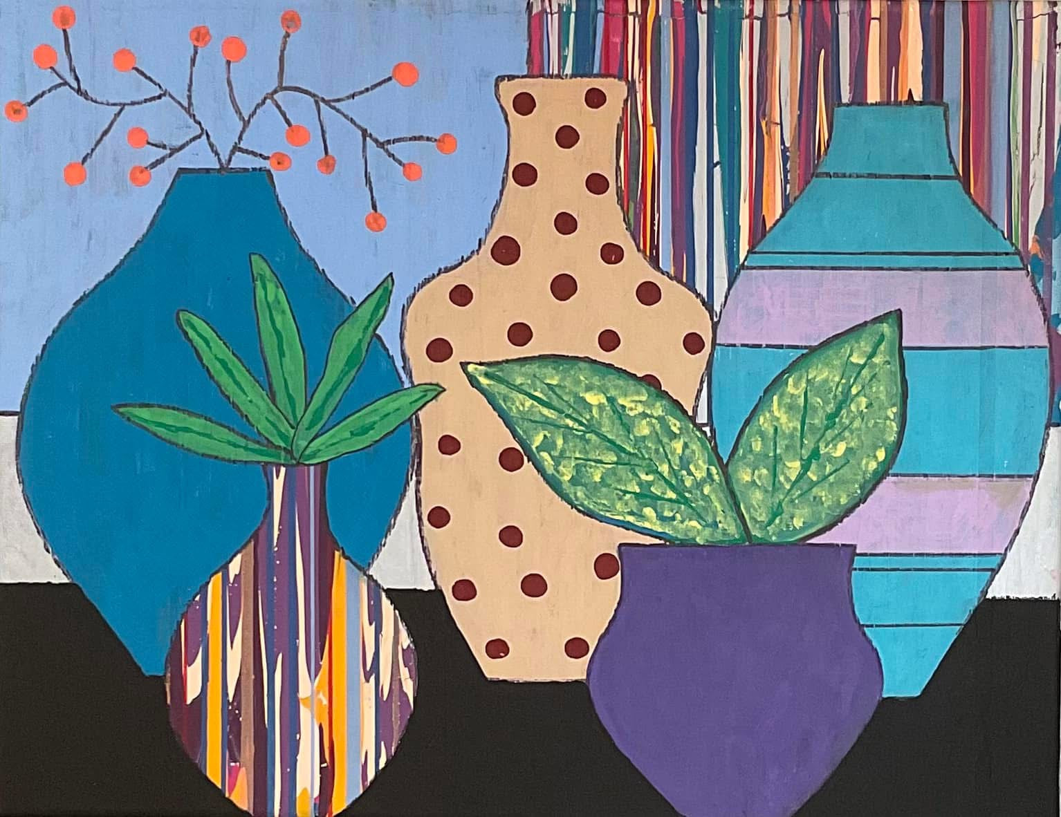 “IMAGINARY BOTANICALS/44“ 14x18
