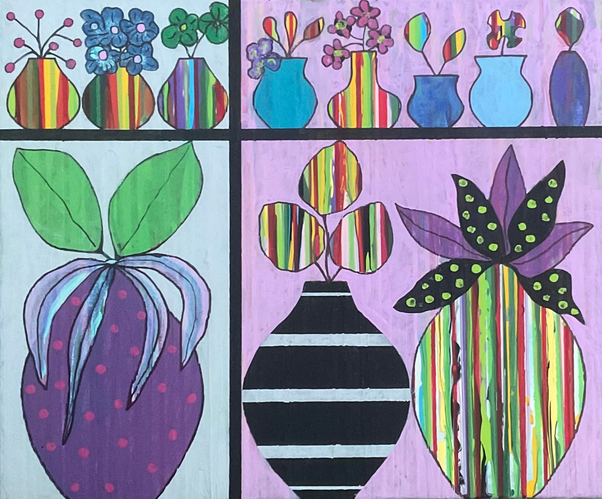 “IMAGINARY BOTANICALS/29“ 20x24