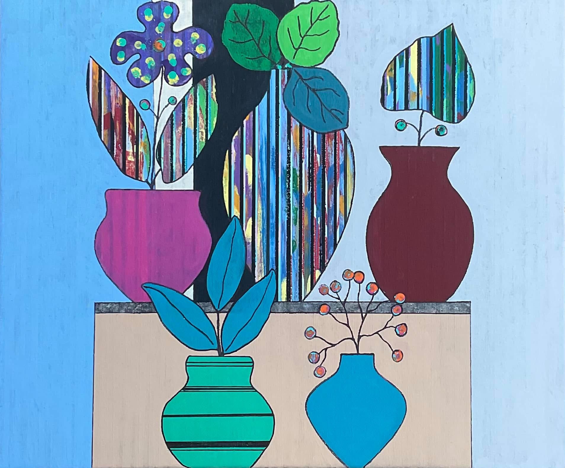 “IMAGINARY BOTANICALS/34“ 20x24