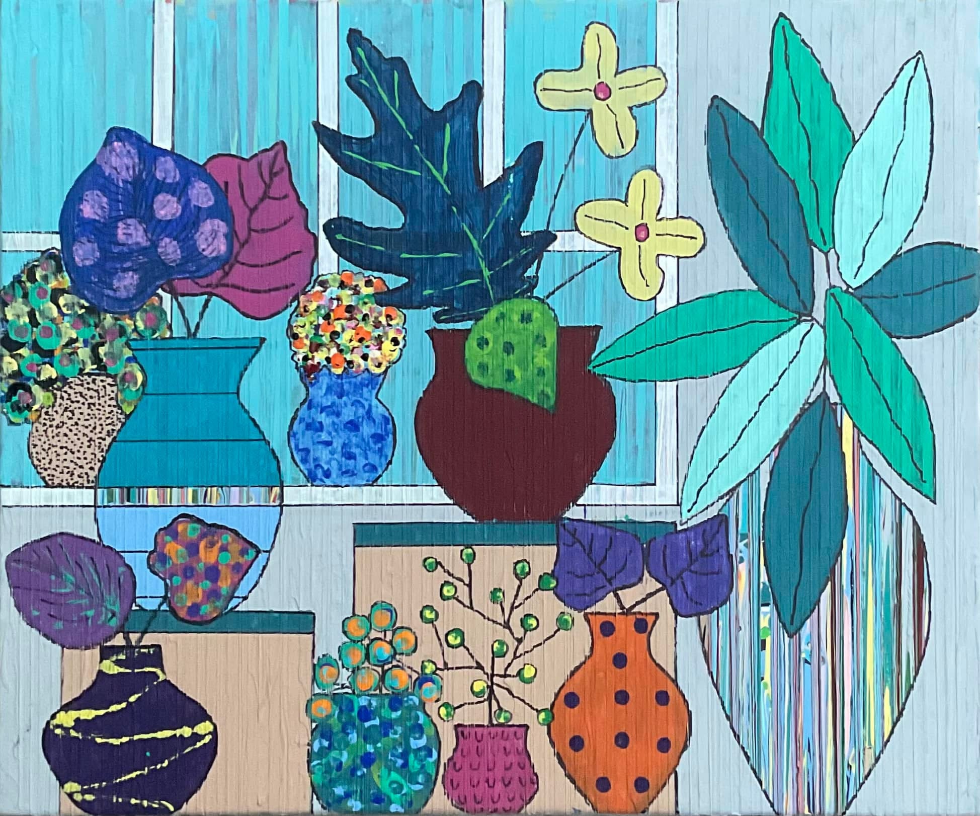 “IMAGINARY BOTANICALS/35“ 20x24