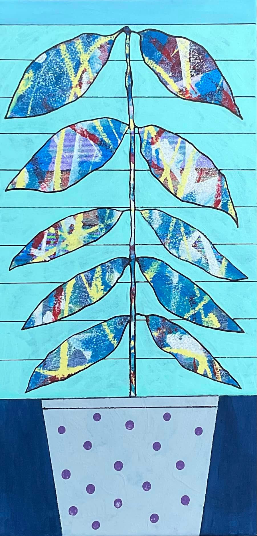“IMAGINARY BOTANICALS/9“ 24x12