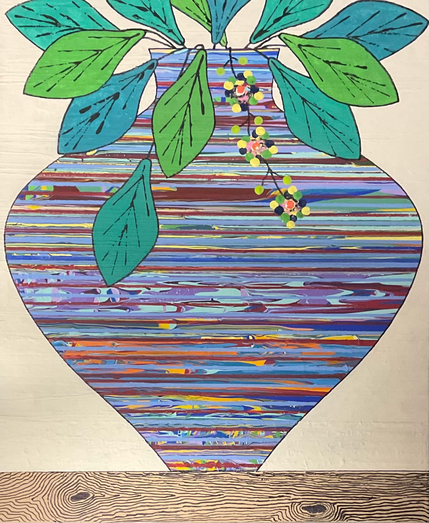“IMAGINARY BOTANICALS/77“ 20x24