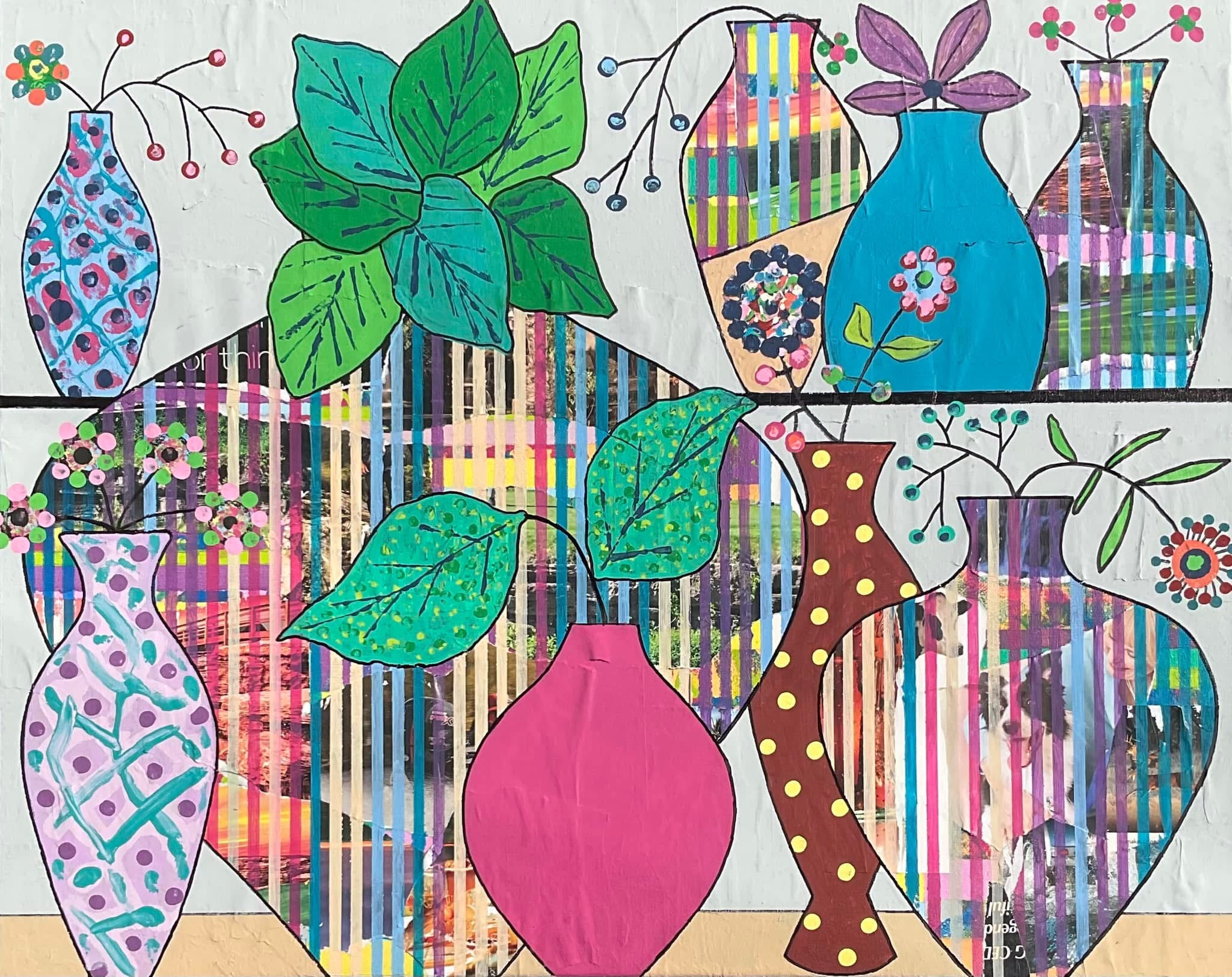 “IMAGINARY BOTANICALS/75“ 24x30