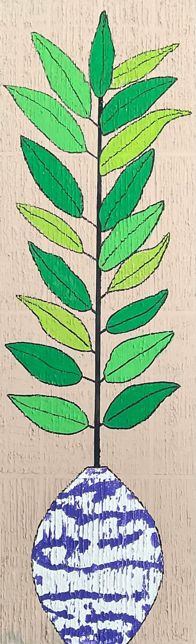 “IMAGINARY BOTANICALS/21“ 36x12
