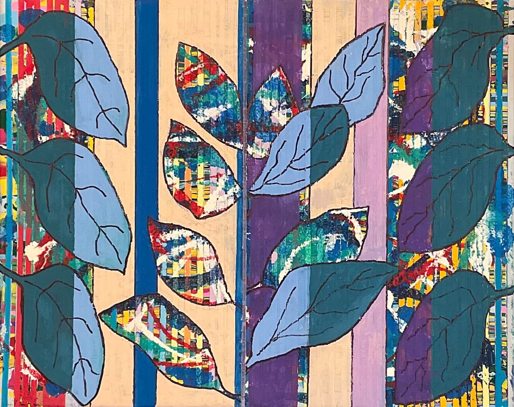 “IMAGINARY BOTANICALS/10“ 16x20