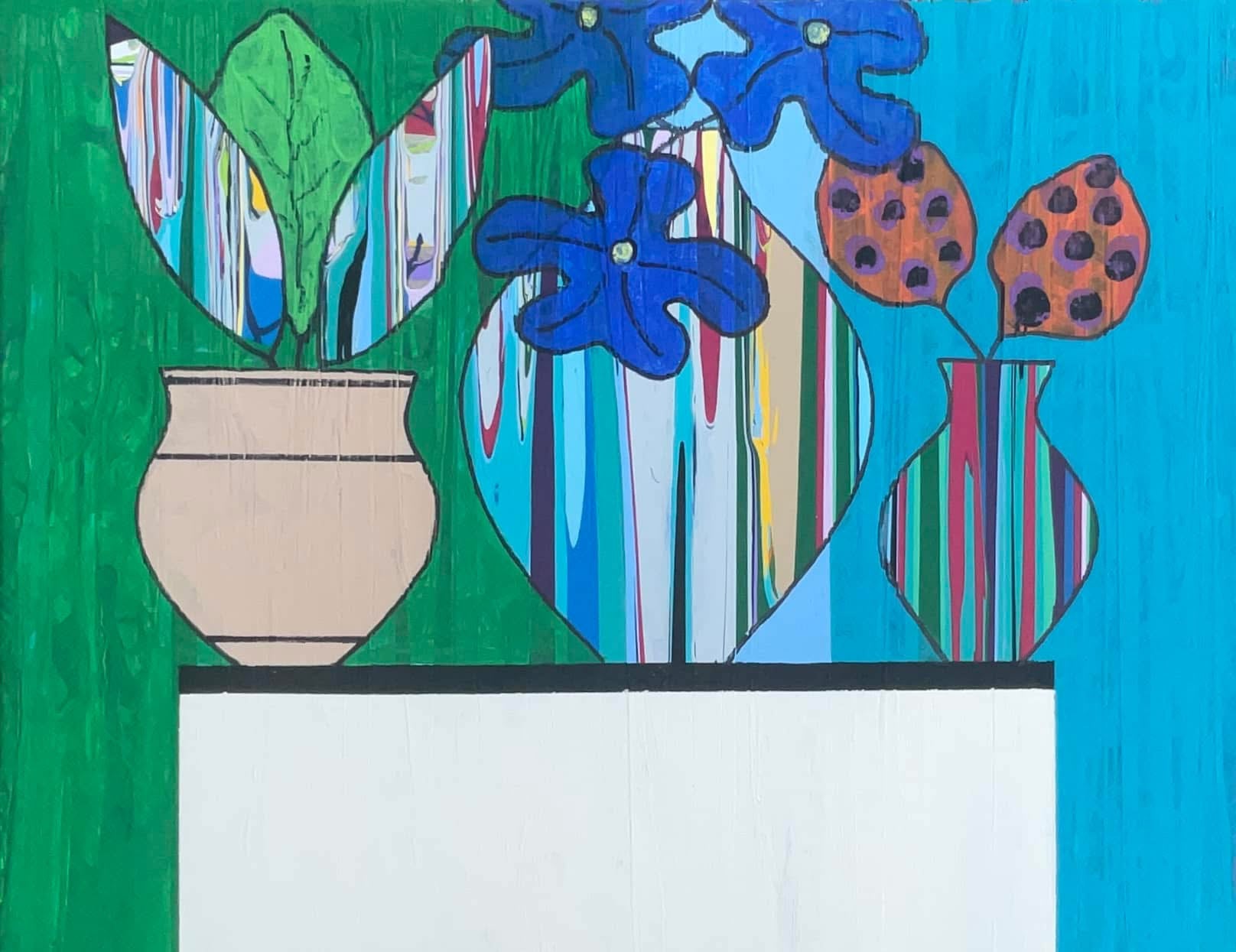 “IMAGINARY BOTANICALS/28“ 16x20