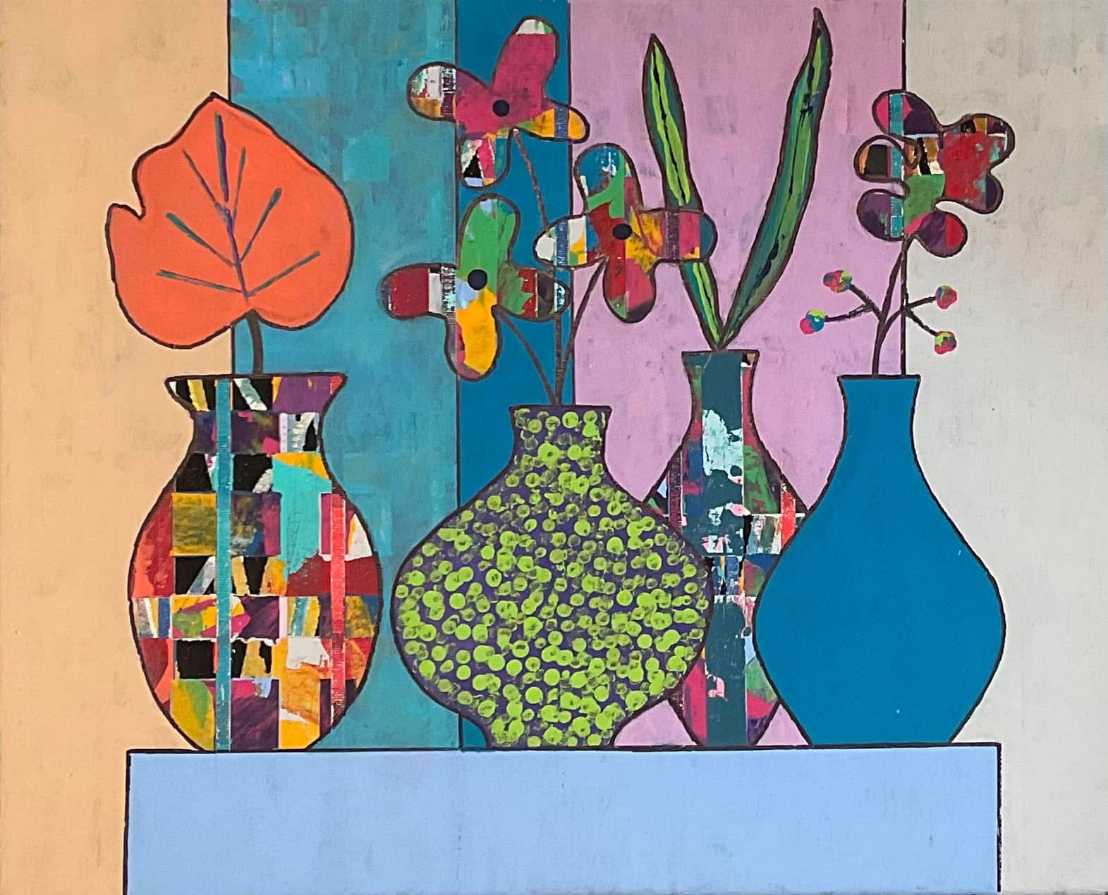 “IMAGINARY BOTANICALS/45“ 16x20