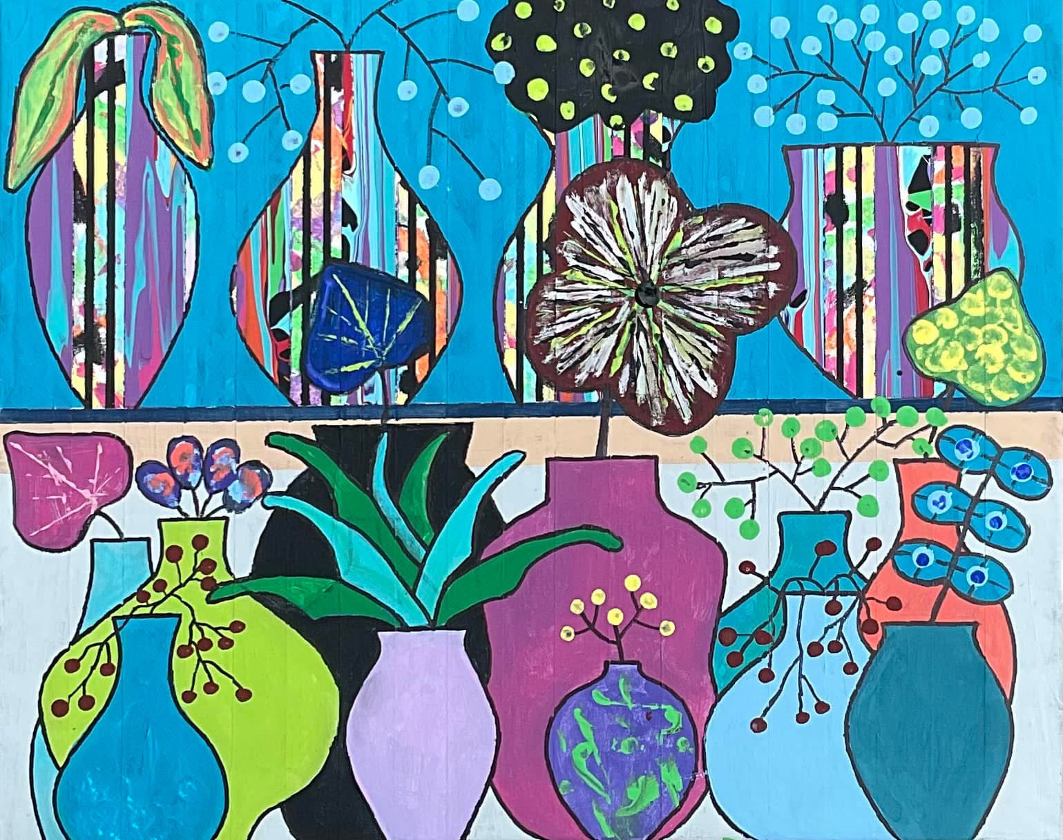 “IMAGINARY BOTANICALS/46“ 16x20