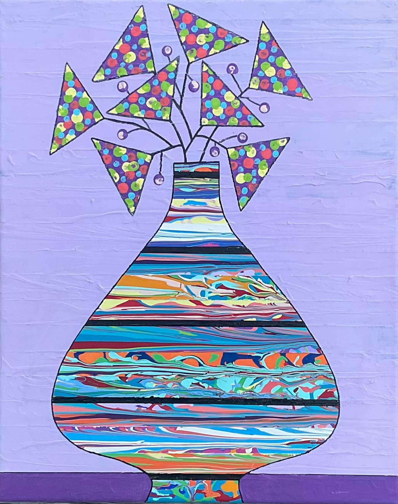 “IMAGINARY BOTANICALS/61“ 16x20