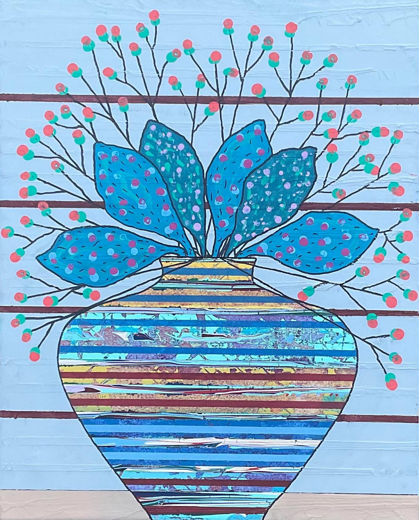 “IMAGINARY BOTANICALS/64“ 16x20