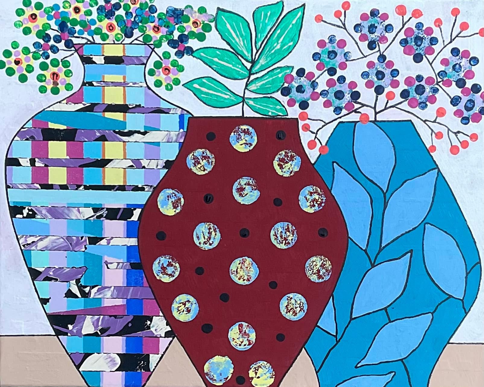 “IMAGINARY BOTANICALS/66“ 16x20