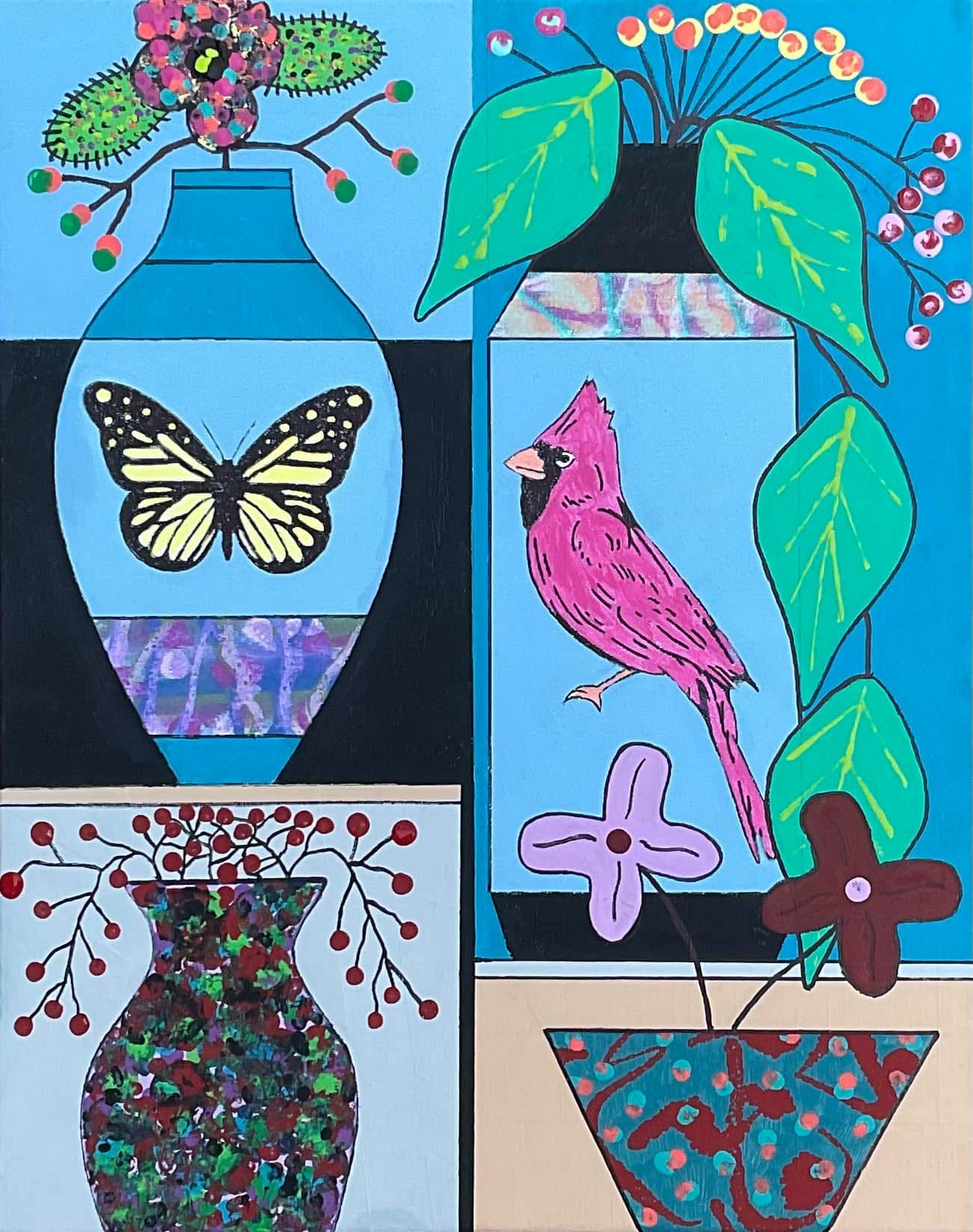 “IMAGINARY BOTANICALS/71“ 16x20