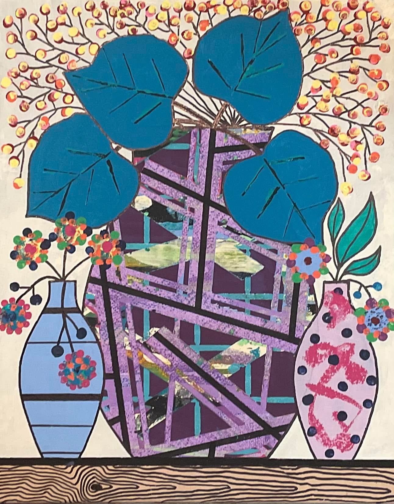 “IMAGINARY BOTANICALS/74“ 16x20