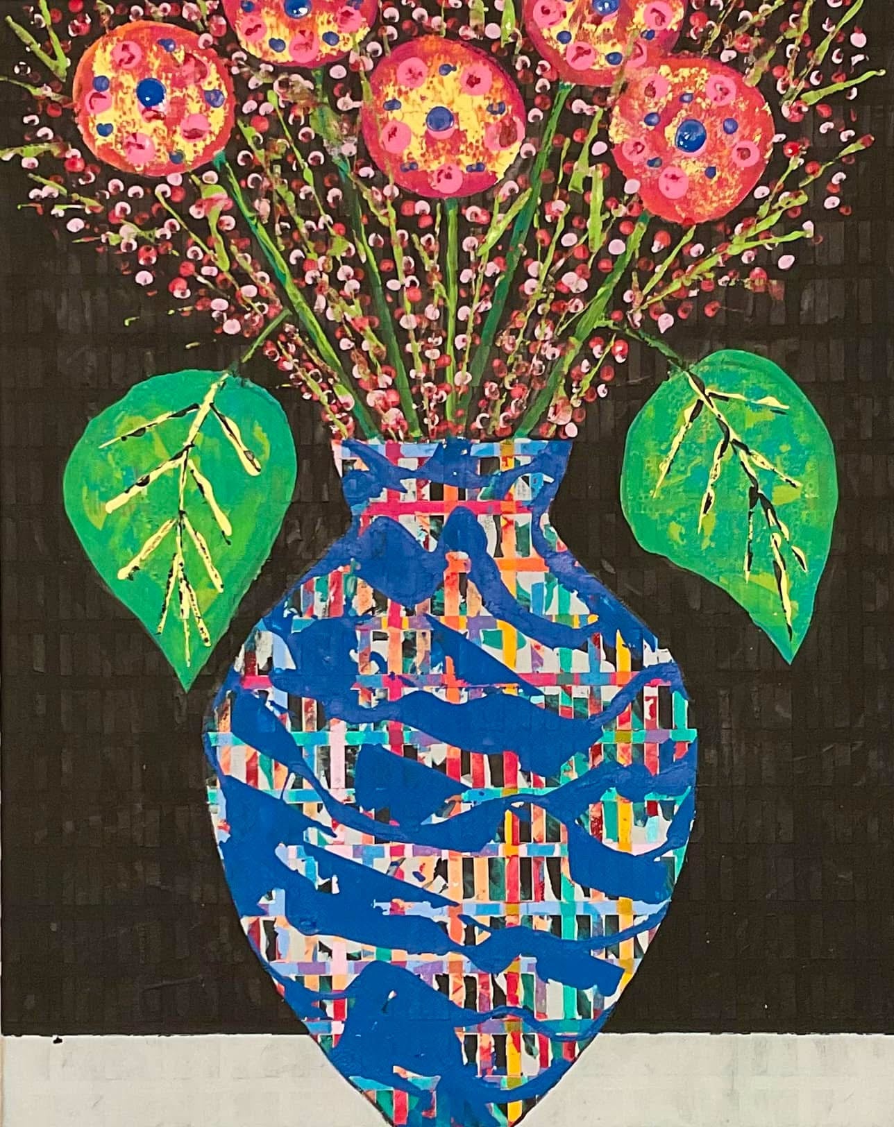 "IMAGINARY BOTANICALS 91" 16X20