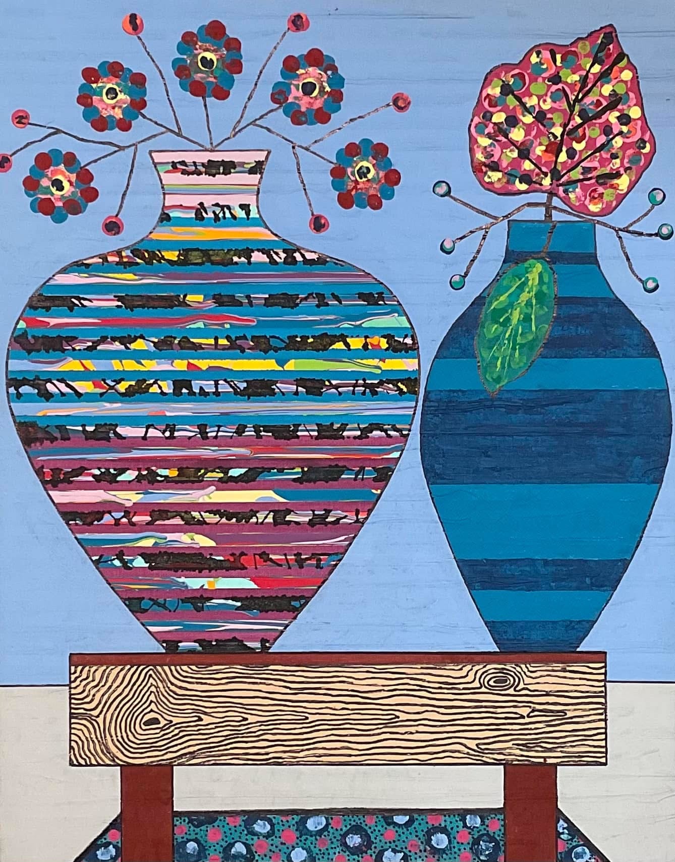 "IMAGINARY BOTANICALS 73" 16X20