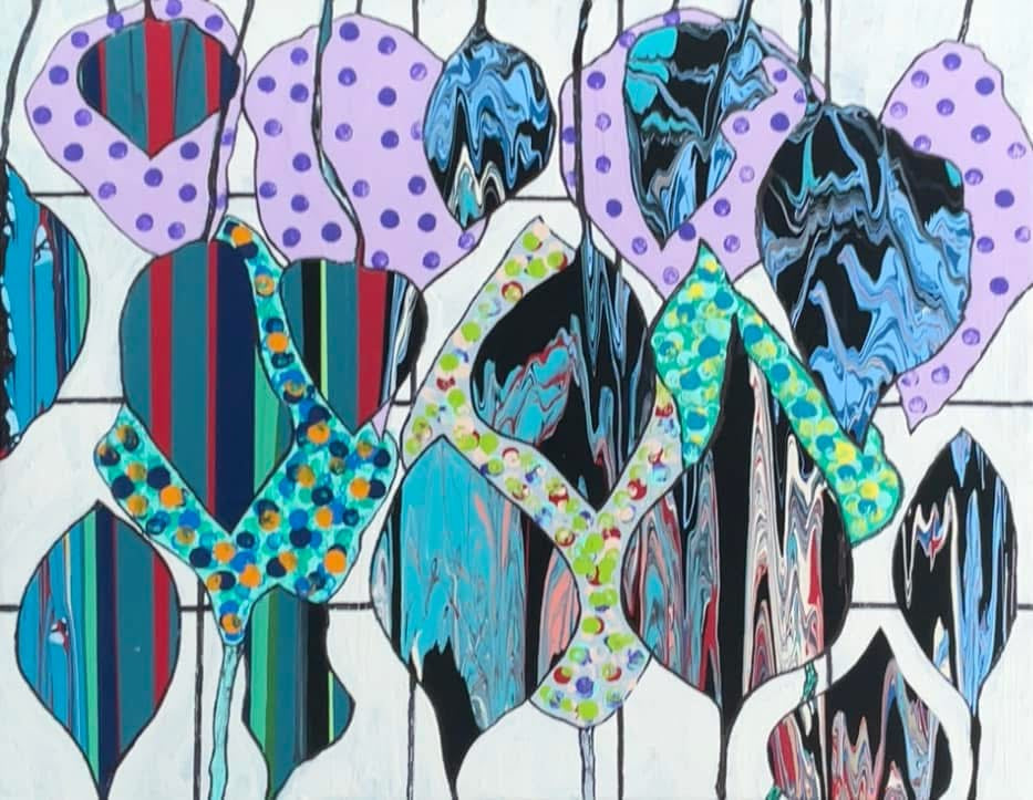 “IMAGINARY BOTANICALS/4“ 16x20