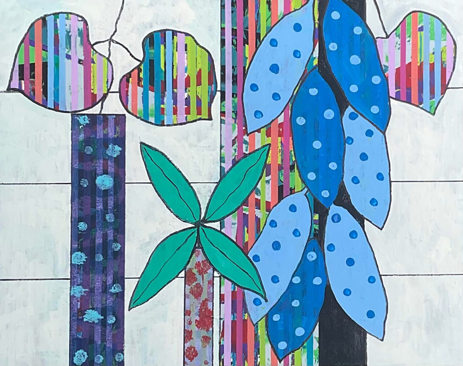 “IMAGINARY BOTANICALS/15“ 16x20