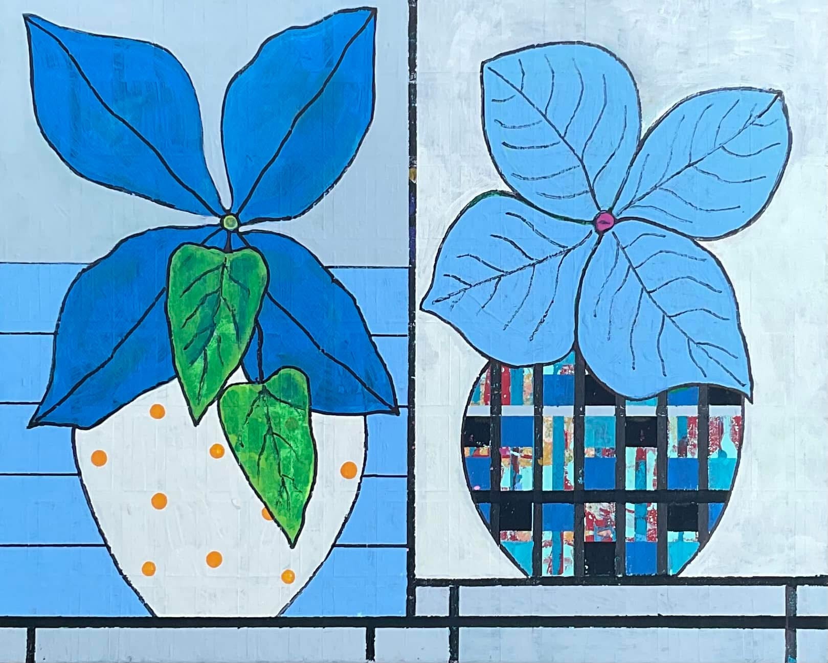 “IMAGINARY BOTANICALS/17“ 16x20