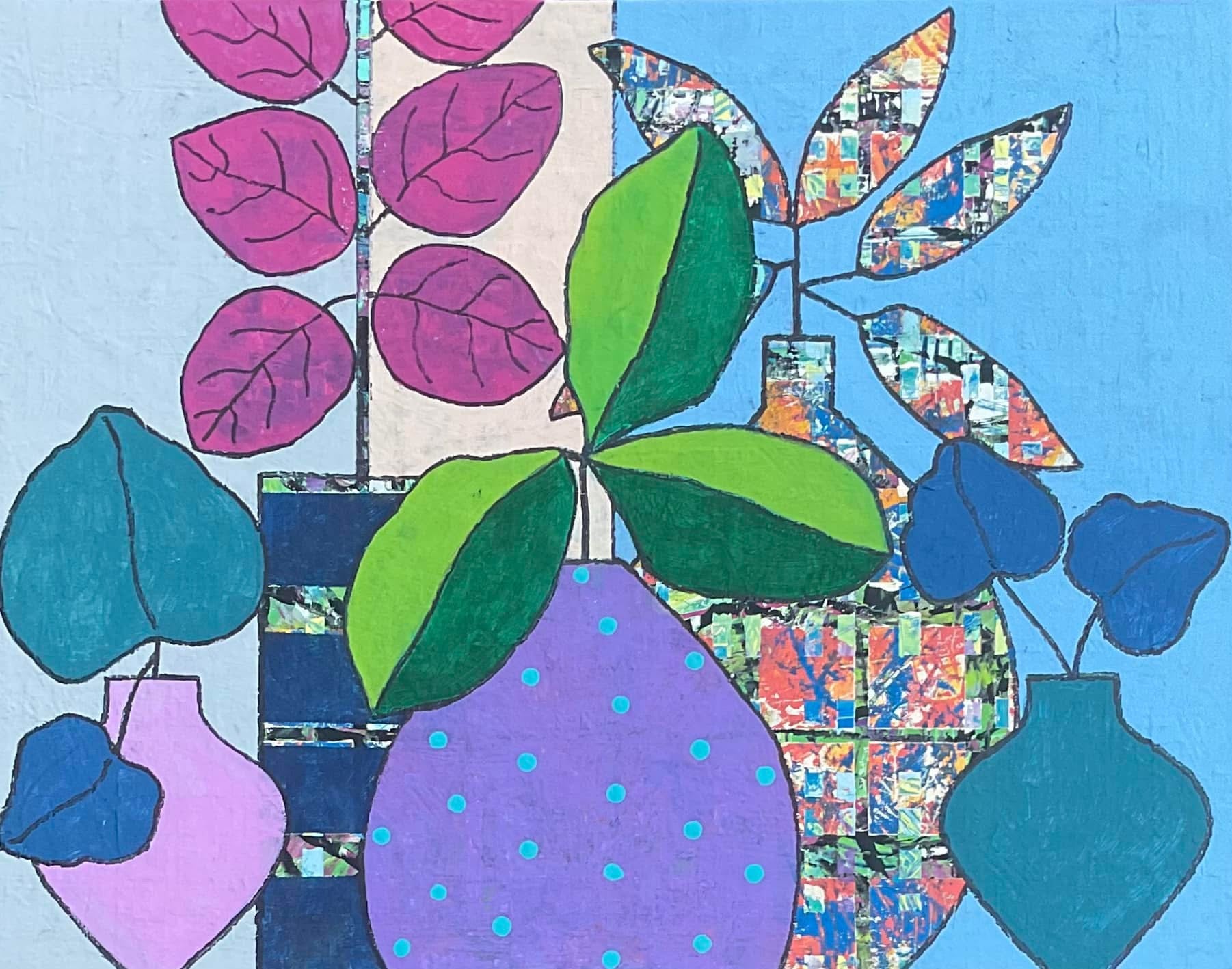 “IMAGINARY BOTANICALS/23“ 16x20