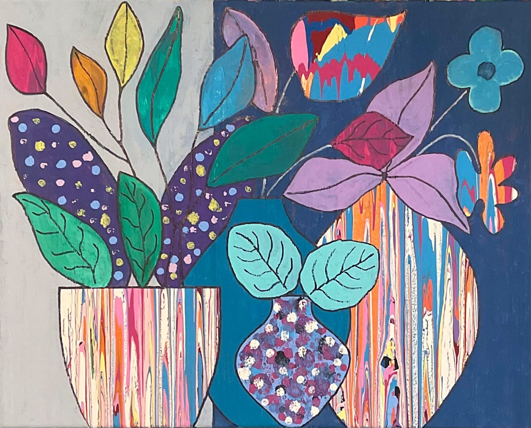 “IMAGINARY BOTANICALS/25“ 16x20