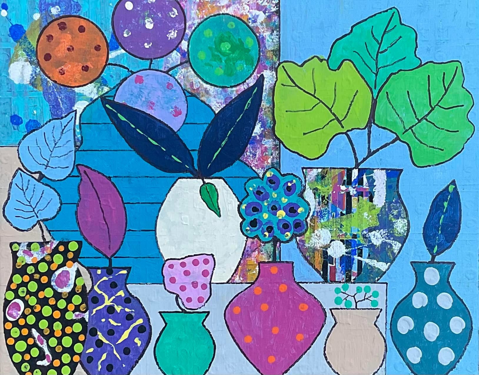 “IMAGINARY BOTANICALS/38“ 16x20