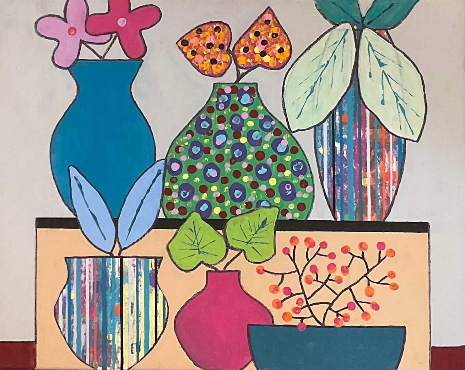 “IMAGINARY BOTANICALS/40“ 16x20