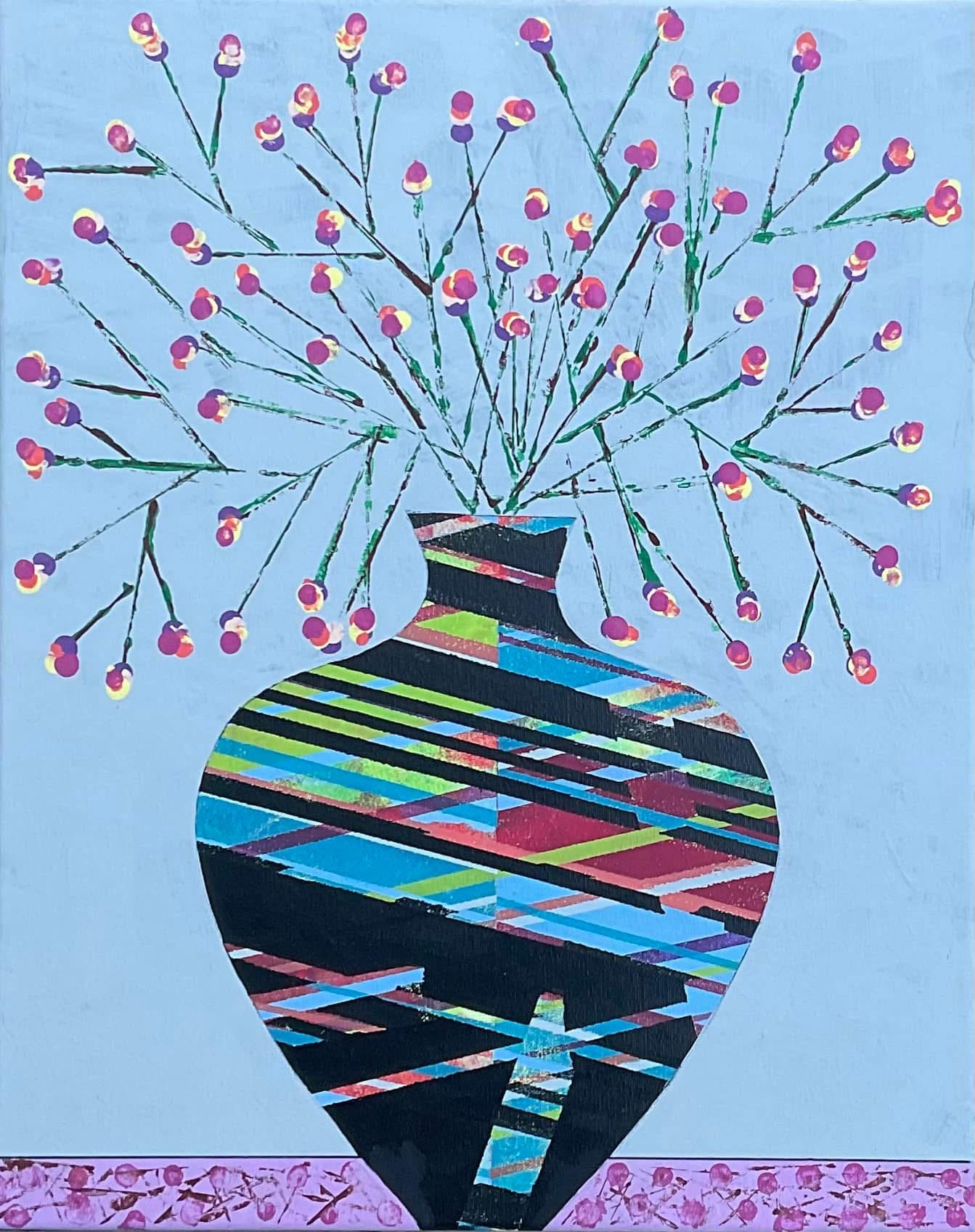 “IMAGINARY BOTANICALS/60“ 16x20