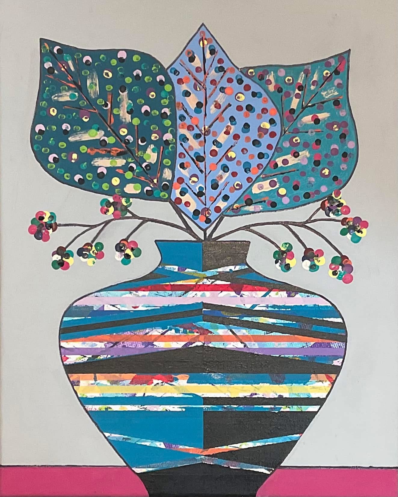 “IMAGINARY BOTANICALS/63“ 16x20