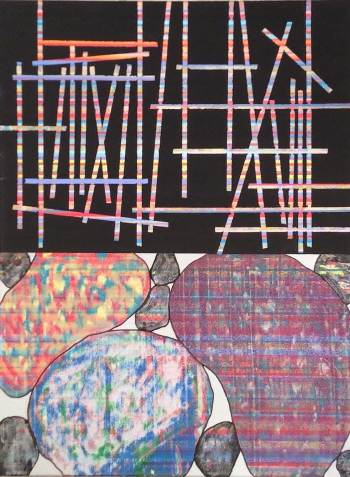 STICKS AND STONES 24X18